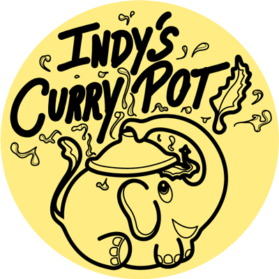 Indy's curry pot logo